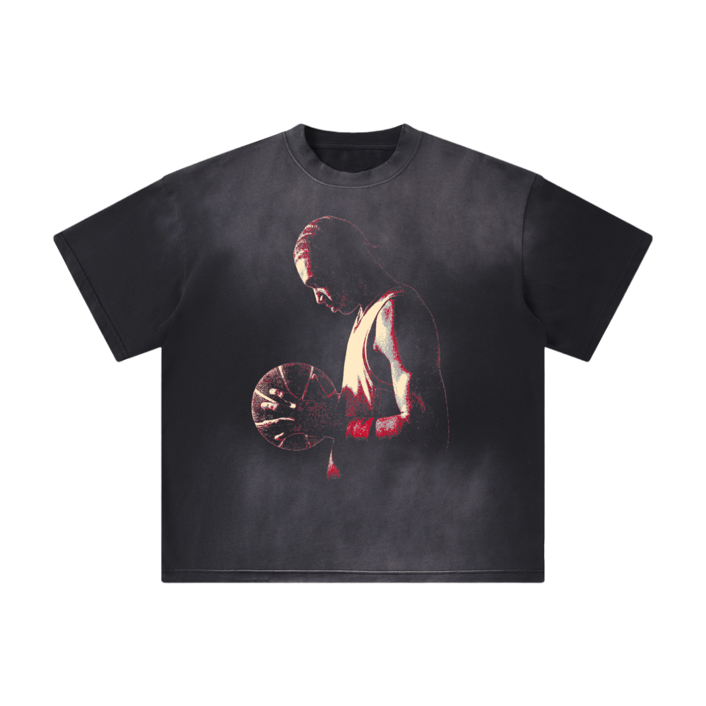 Mercy Miller Show No Mercy Oversized Sunfade T-shirt